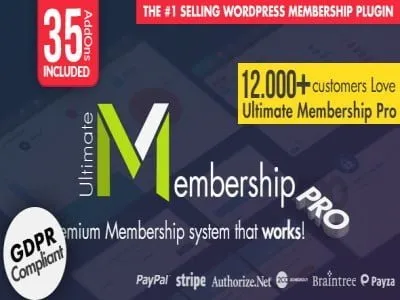 wtyczka ultimate membership — zdjęcie produktu